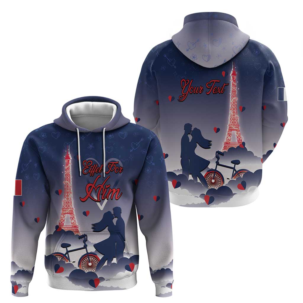 Personalized France Zip Hoodie Eiffel For Him - Wonder Print Shop