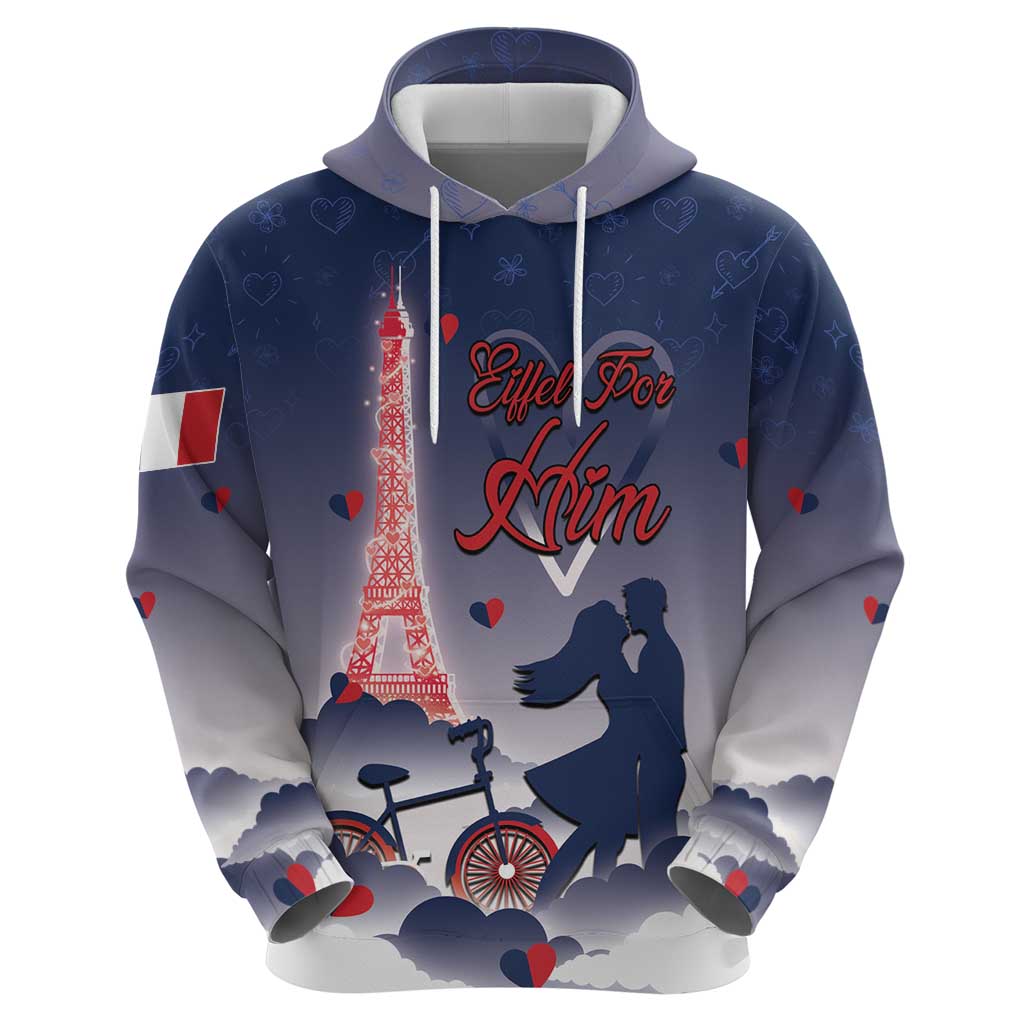 Personalized France Zip Hoodie Eiffel For Him - Wonder Print Shop