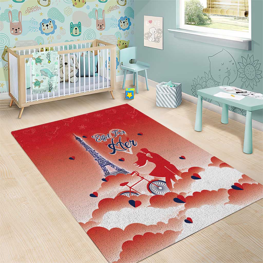 France Area Rug Eiffel For Her - Wonder Print Shop