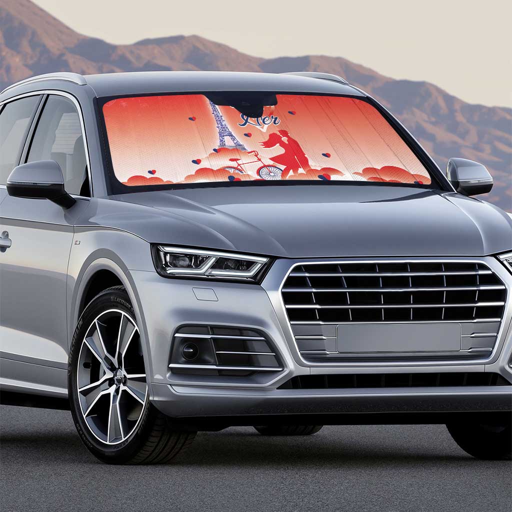 France Auto Sun Shade Eiffel For Her - Wonder Print Shop