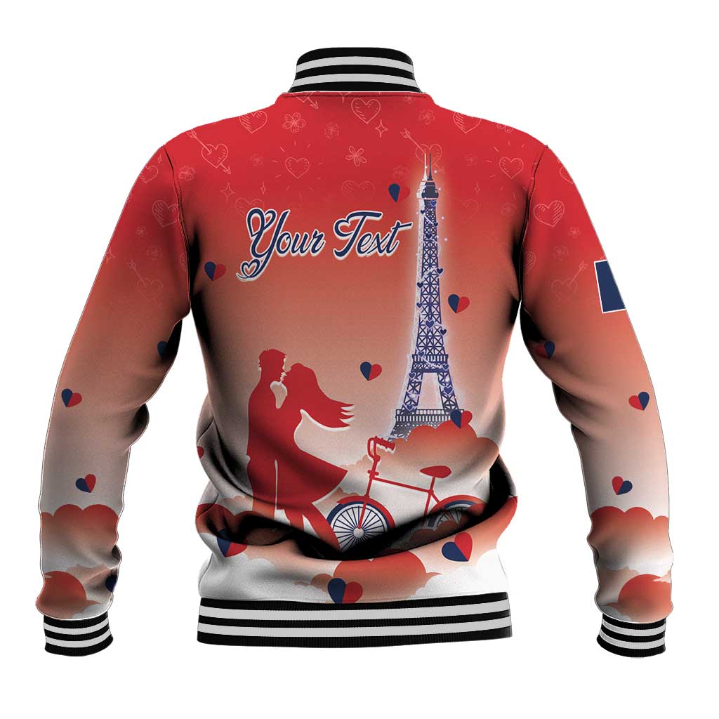 Personalized France Baseball Jacket Eiffel For Her - Wonder Print Shop
