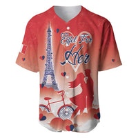Personalized France Baseball Jersey Eiffel For Her - Wonder Print Shop