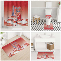 France Bathroom Set Eiffel For Her - Wonder Print Shop