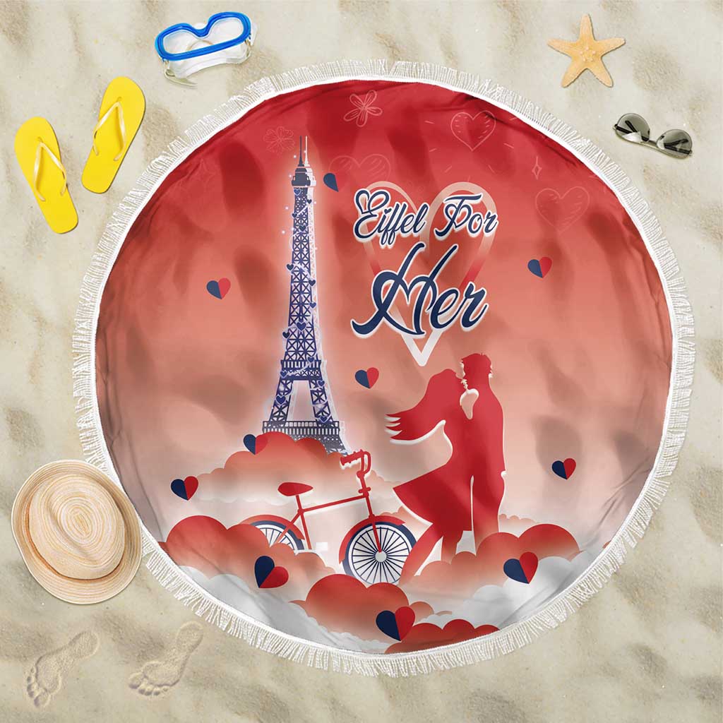 France Beach Blanket Eiffel For Her - Wonder Print Shop