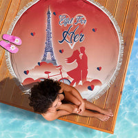 France Beach Blanket Eiffel For Her - Wonder Print Shop