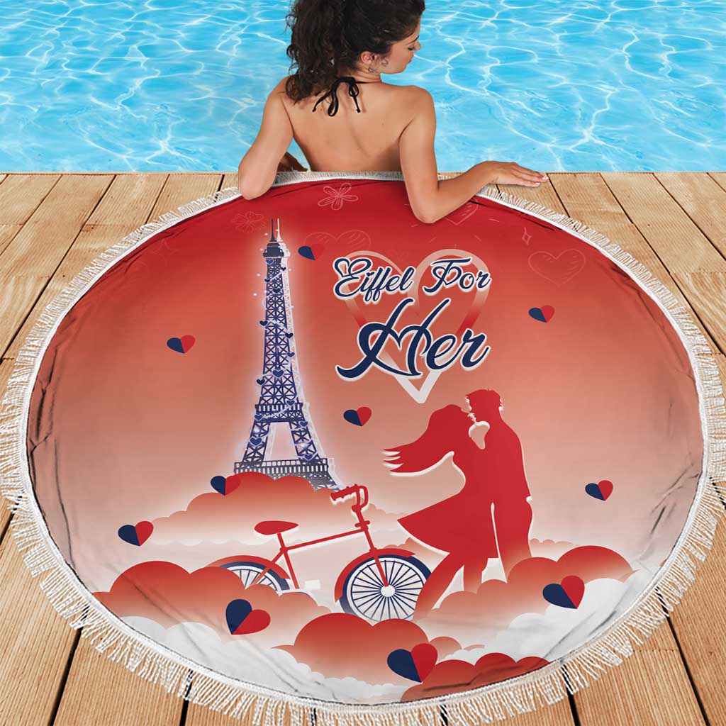France Beach Blanket Eiffel For Her - Wonder Print Shop