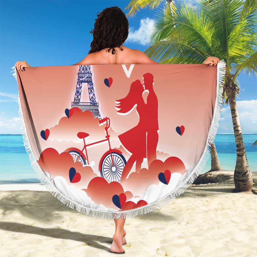 France Beach Blanket Eiffel For Her - Wonder Print Shop