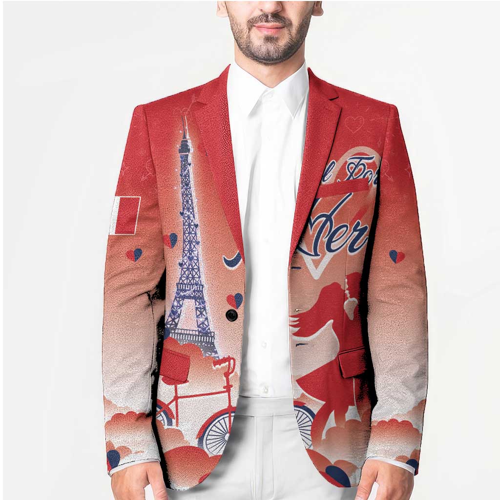 Personalized France Blazer Eiffel For Her - Wonder Print Shop