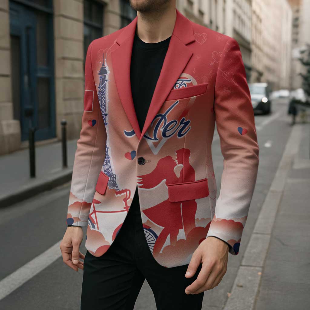 Personalized France Blazer Eiffel For Her - Wonder Print Shop