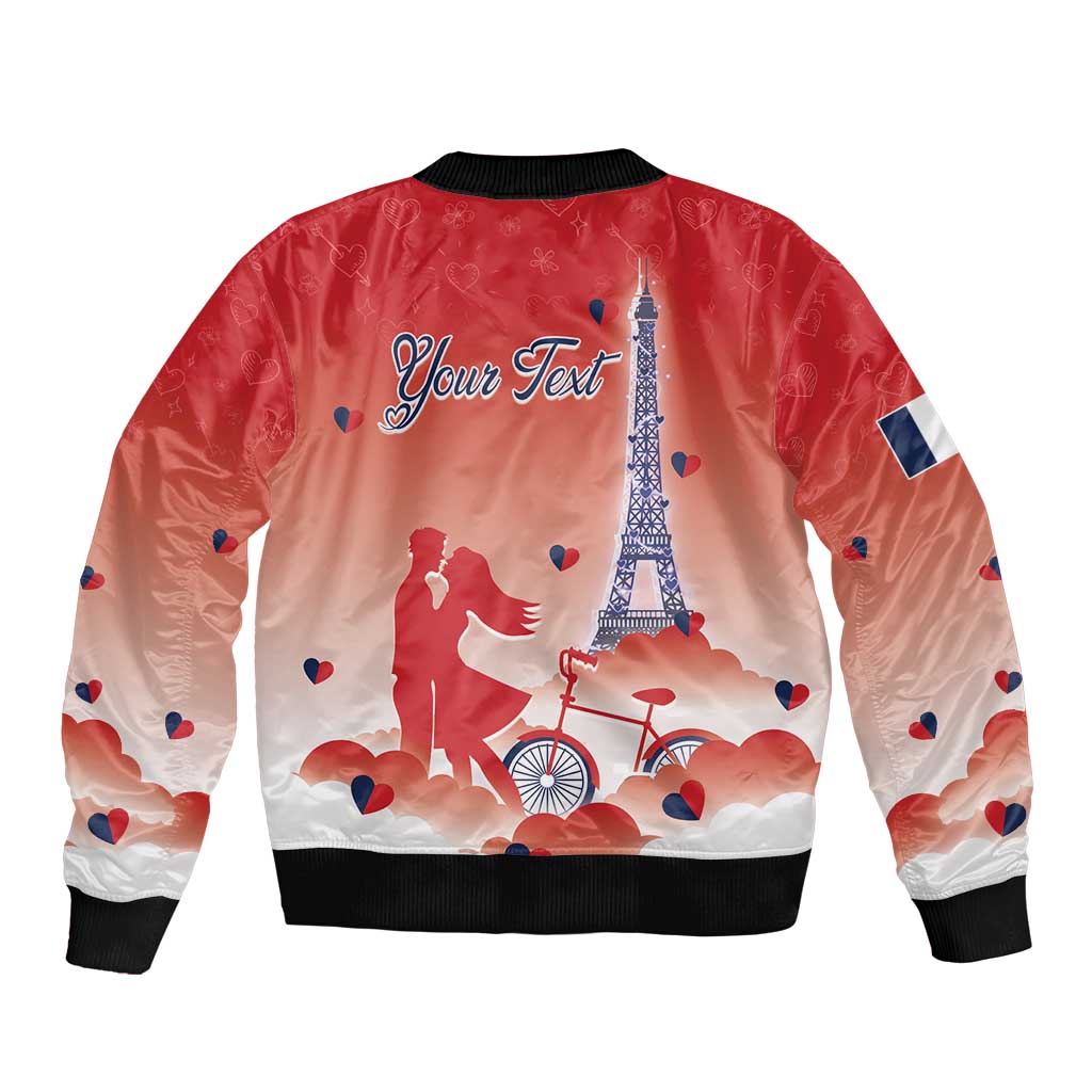 Personalized France Bomber Jacket Eiffel For Her - Wonder Print Shop