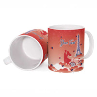 Personalized France Ceramic Mug Eiffel For Her - Wonder Print Shop