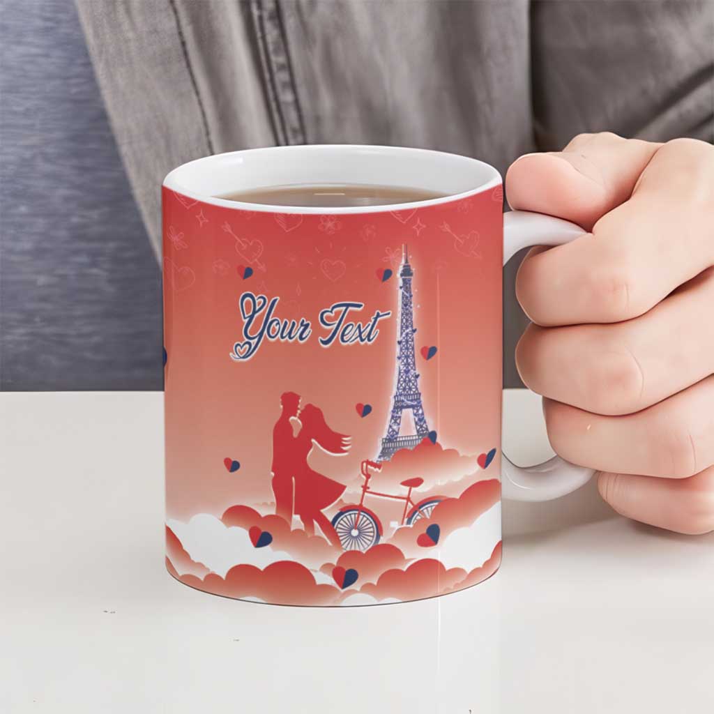 Personalized France Ceramic Mug Eiffel For Her - Wonder Print Shop