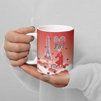 Personalized France Ceramic Mug Eiffel For Her - Wonder Print Shop