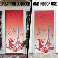 France Door Cover Eiffel For Her - Wonder Print Shop