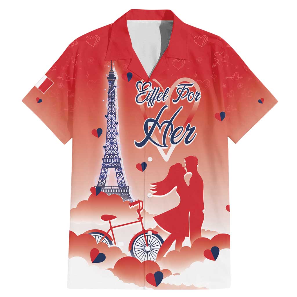 Personalized France Family Matching Mermaid Dress and Hawaiian Shirt Eiffel For Her - Wonder Print Shop