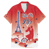 Personalized France Family Matching Mermaid Dress and Hawaiian Shirt Eiffel For Her - Wonder Print Shop