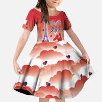 Personalized France Family Matching Puletasi and Hawaiian Shirt Eiffel For Her - Wonder Print Shop