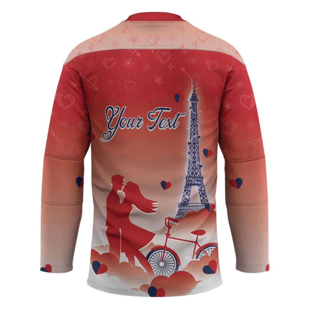 Personalized France Hockey Jersey Eiffel For Her - Wonder Print Shop