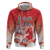 Personalized France Hoodie Eiffel For Her - Wonder Print Shop