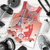Personalized France Men Tank Top Eiffel For Her - Wonder Print Shop