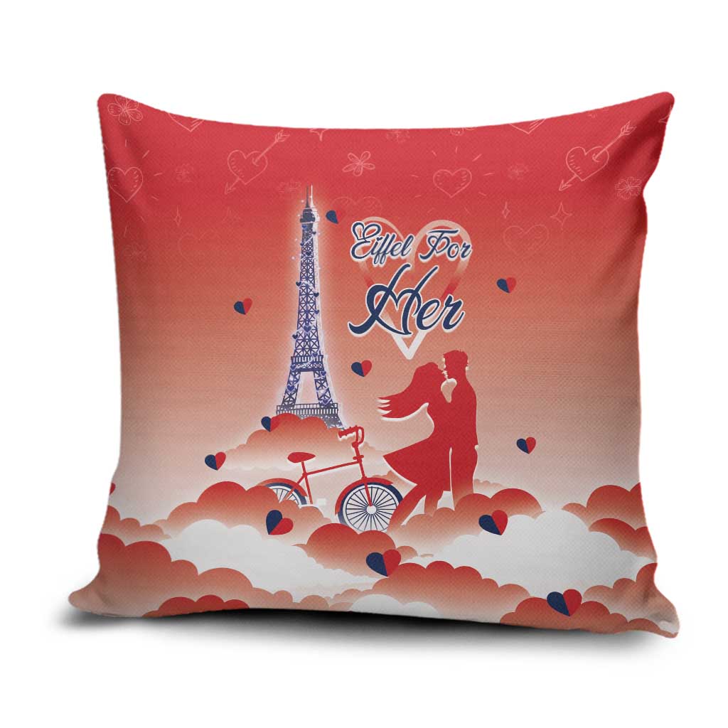 France Pillow Cover Eiffel For Her - Wonder Print Shop