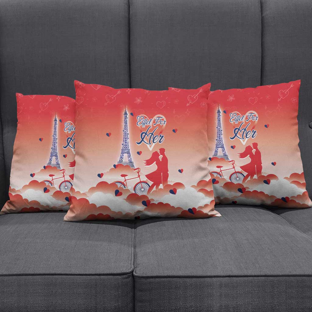 France Pillow Cover Eiffel For Her - Wonder Print Shop
