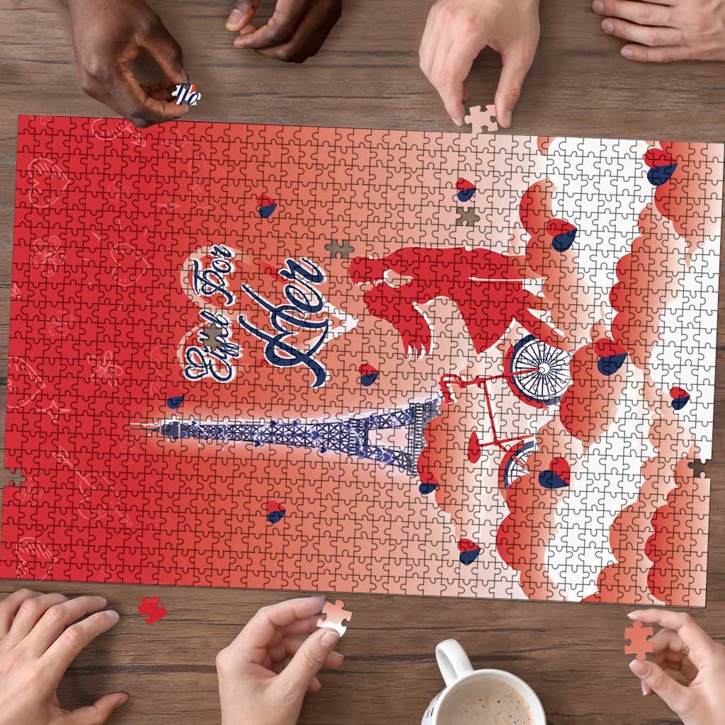 France Puzzle Eiffel For Her - Wonder Print Shop
