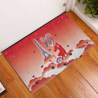 France Rubber Doormat Eiffel For Her - Wonder Print Shop