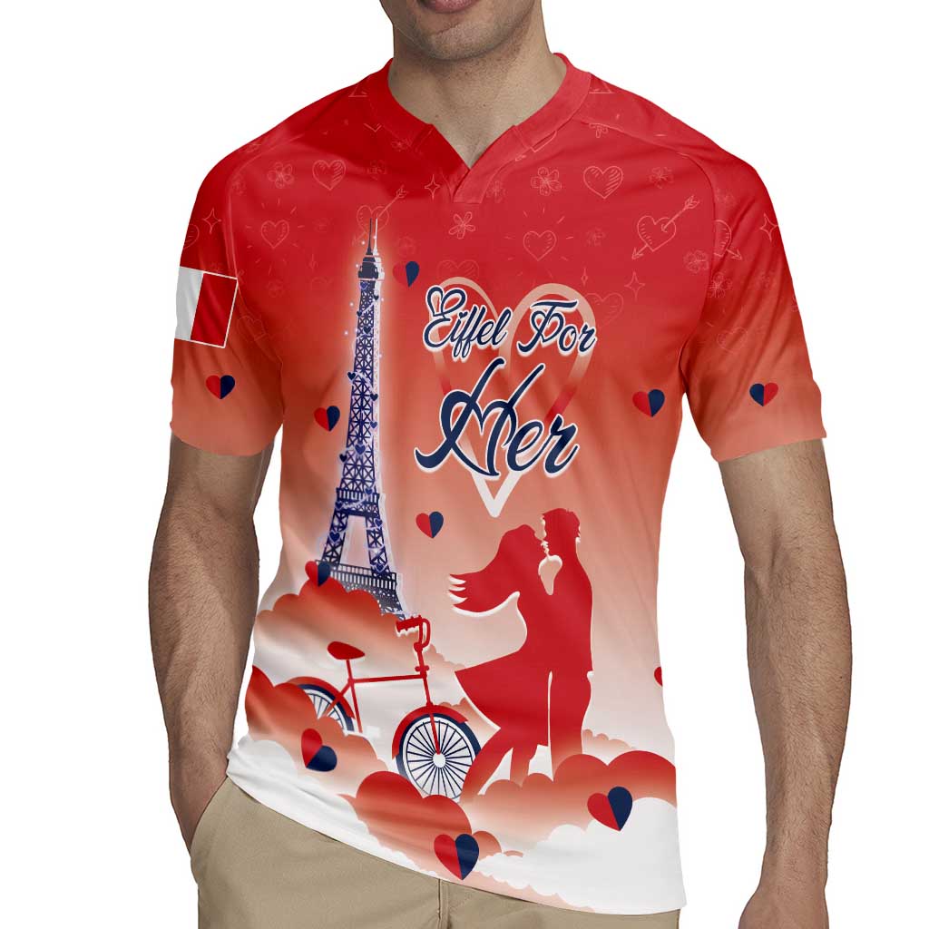 Personalized France Rugby Jersey Eiffel For Her - Wonder Print Shop
