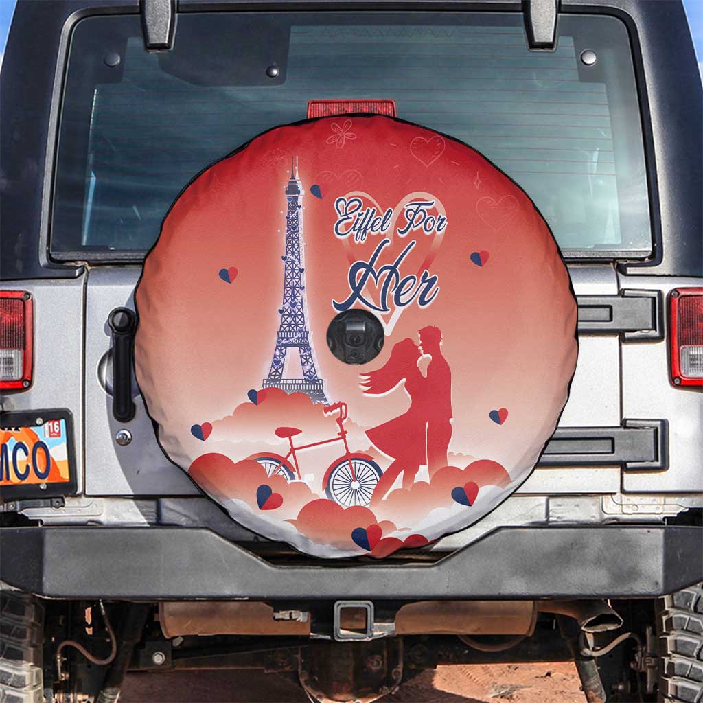 France Spare Tire Cover Eiffel For Her - Wonder Print Shop