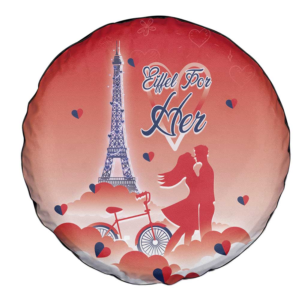 France Spare Tire Cover Eiffel For Her - Wonder Print Shop