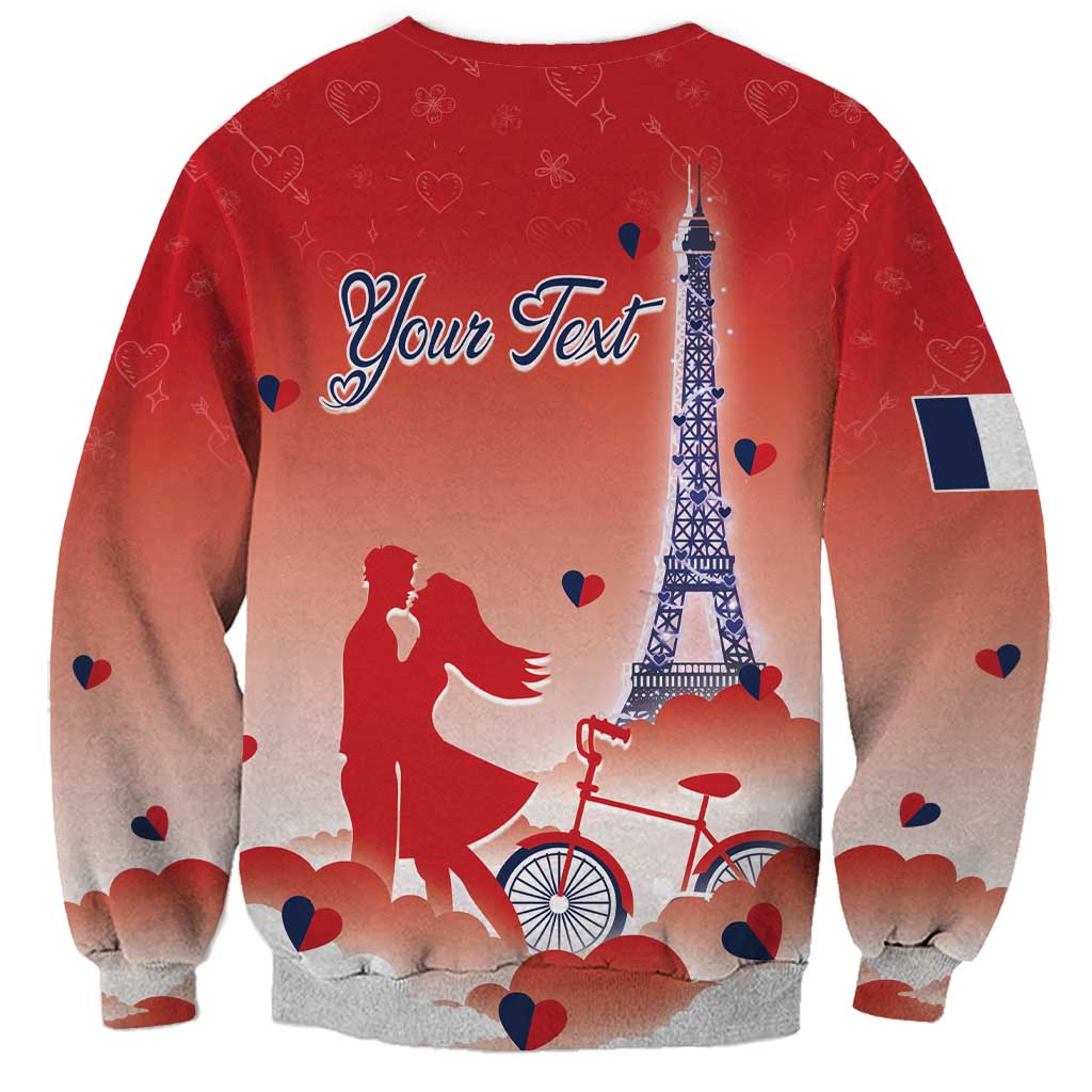 Personalized France Sweatshirt Eiffel For Her - Wonder Print Shop