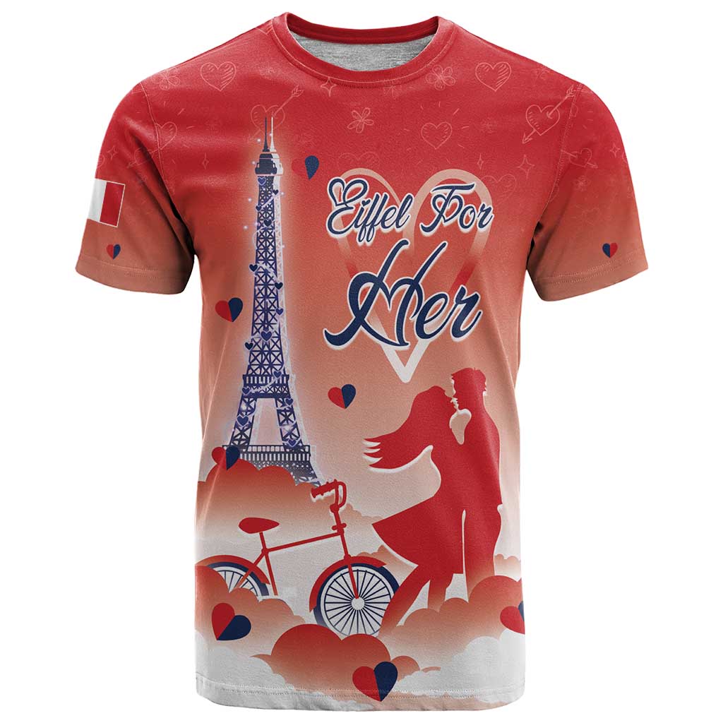 Personalized France T Shirt Eiffel For Her - Wonder Print Shop