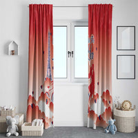 France Window Curtain Eiffel For Her - Wonder Print Shop