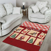 Switzerland Christmas Area Rug Tis The Season - Wonder Print Shop