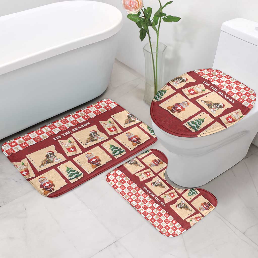 Switzerland Christmas Bathroom Set Tis The Season - Wonder Print Shop