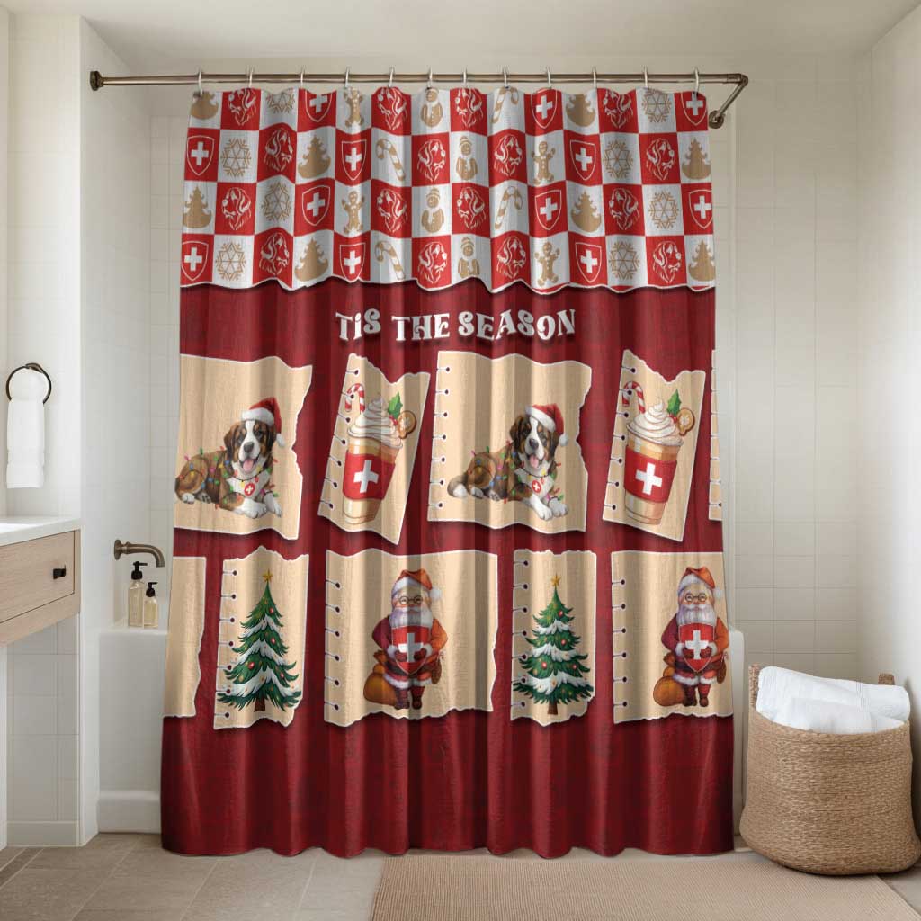 Switzerland Christmas Bathroom Set Tis The Season - Wonder Print Shop