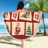 Switzerland Christmas Beach Blanket Tis The Season - Wonder Print Shop