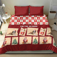 Switzerland Christmas Bedding Set Tis The Season - Wonder Print Shop