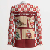 Switzerland Christmas Blazer Tis The Season - Wonder Print Shop