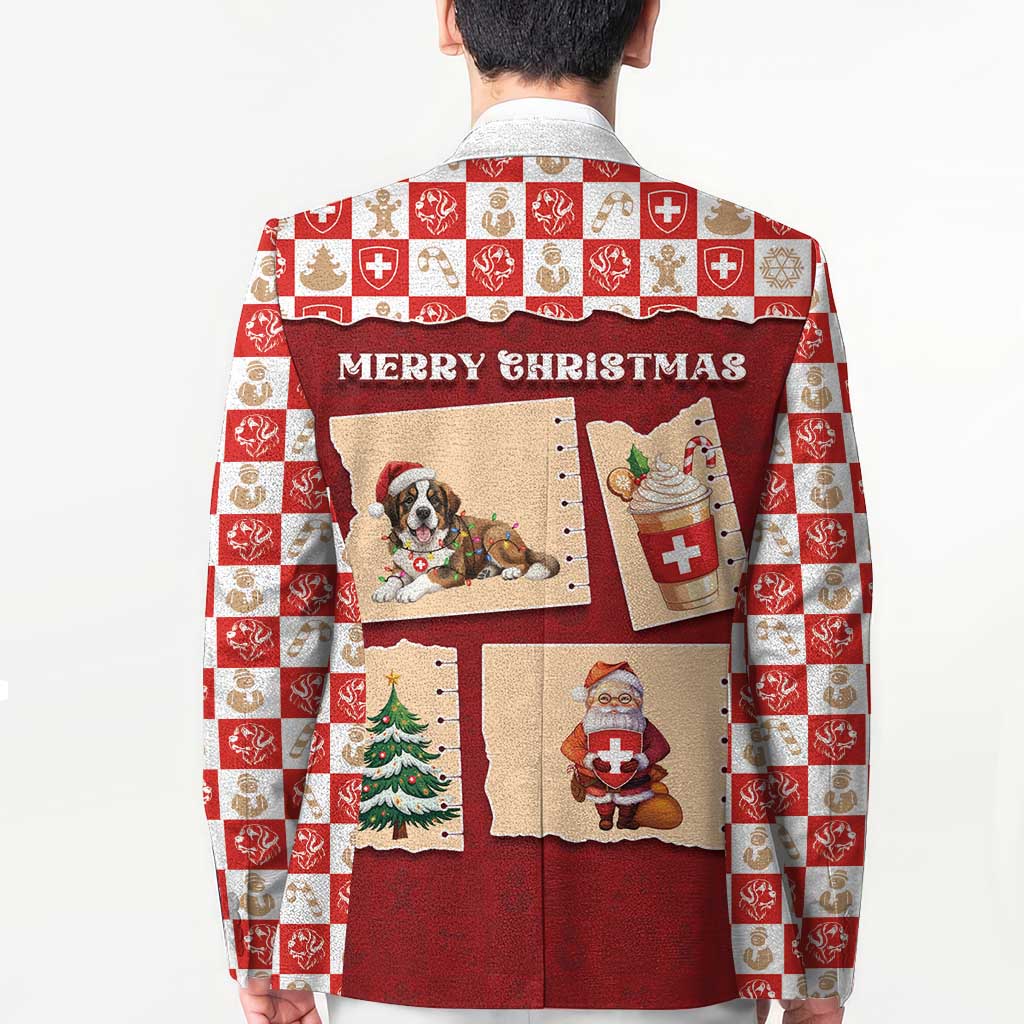 Switzerland Christmas Blazer Tis The Season - Wonder Print Shop