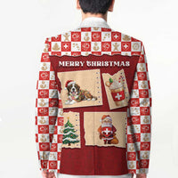 Switzerland Christmas Blazer Tis The Season - Wonder Print Shop