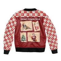 Switzerland Christmas Bomber Jacket Tis The Season - Wonder Print Shop