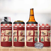 Switzerland Christmas 4 in 1 Can Cooler Tumbler Tis The Season - Wonder Print Shop