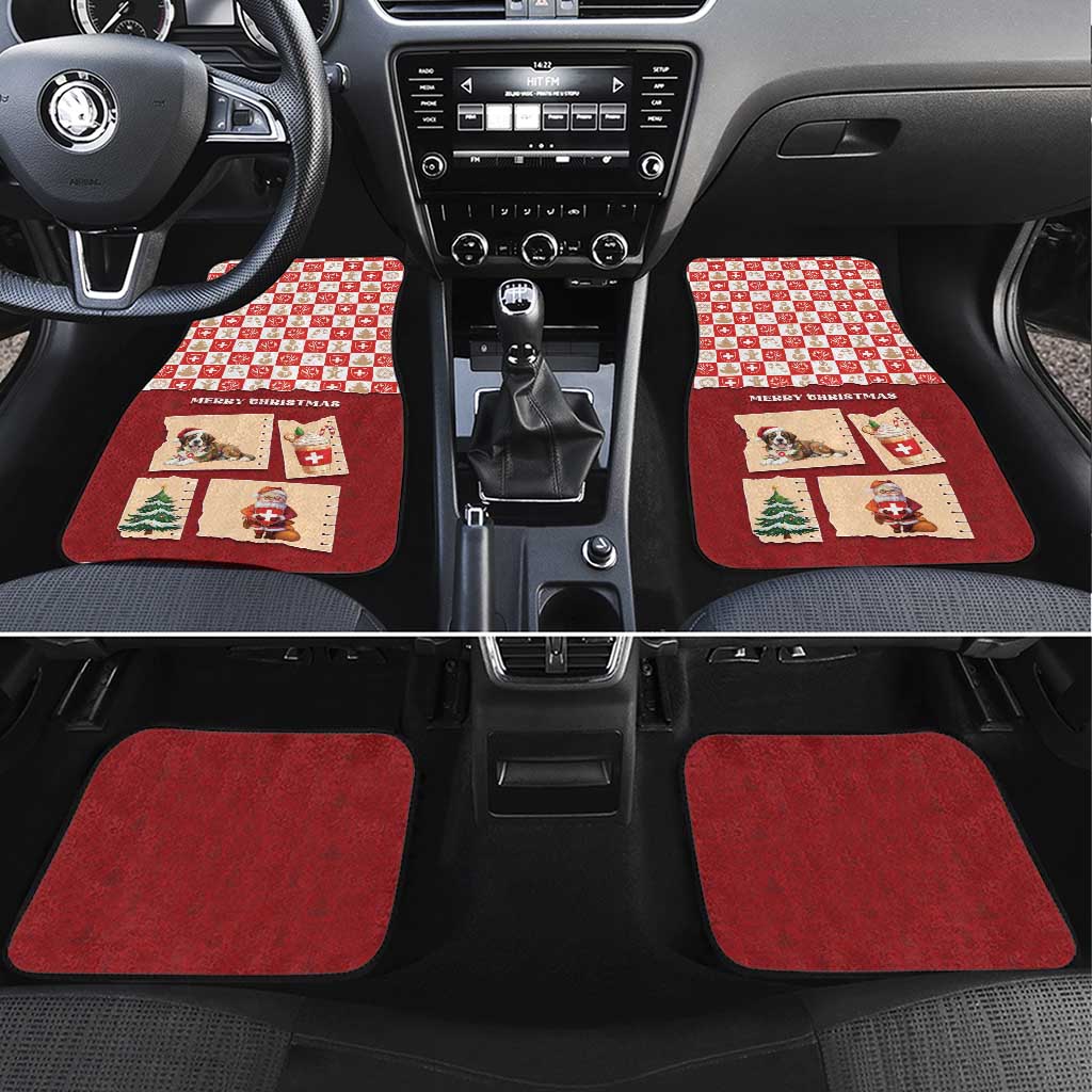 Switzerland Christmas Car Mats Tis The Season - Wonder Print Shop