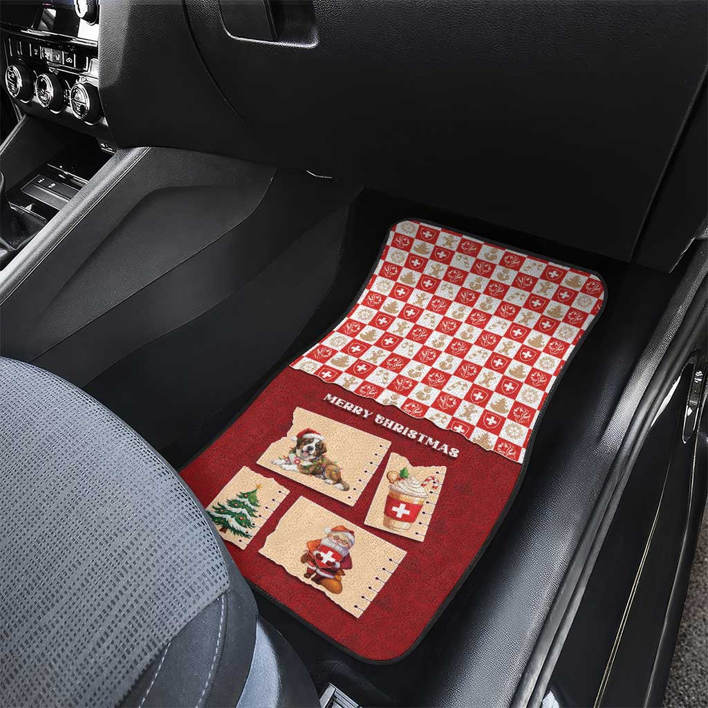 Switzerland Christmas Car Mats Tis The Season - Wonder Print Shop