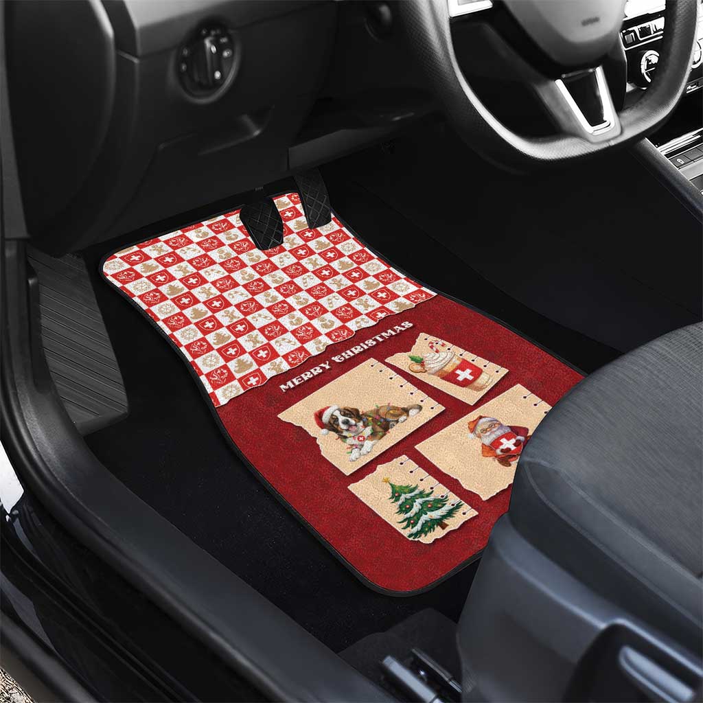 Switzerland Christmas Car Mats Tis The Season - Wonder Print Shop