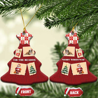 Switzerland Christmas Ceramic Ornament Tis The Season - Wonder Print Shop