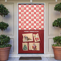 Switzerland Christmas Door Cover Tis The Season - Wonder Print Shop