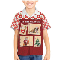 Switzerland Christmas Family Matching Mermaid Dress and Hawaiian Shirt Tis The Season - Wonder Print Shop